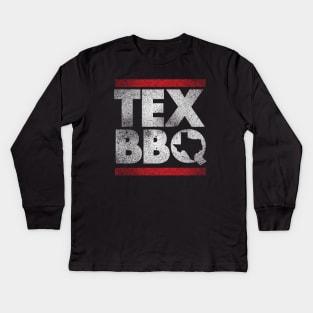 Texas BBQ Kids Long Sleeve T-Shirt